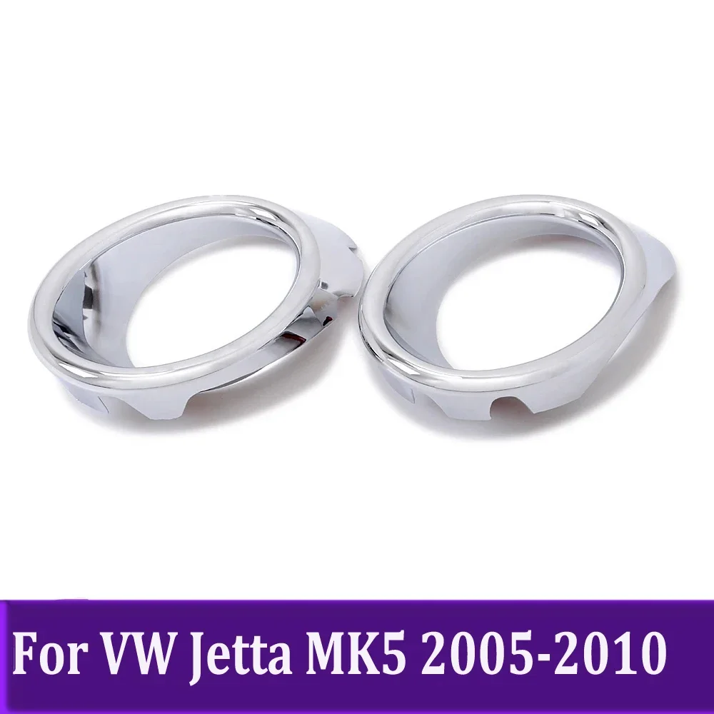 

Foglights Trim Car Accessories For VW Jetta MK5 2005 2006 2007 2008 2009 2010 Front Fog Light Lamp Foglamp Cover Sticker