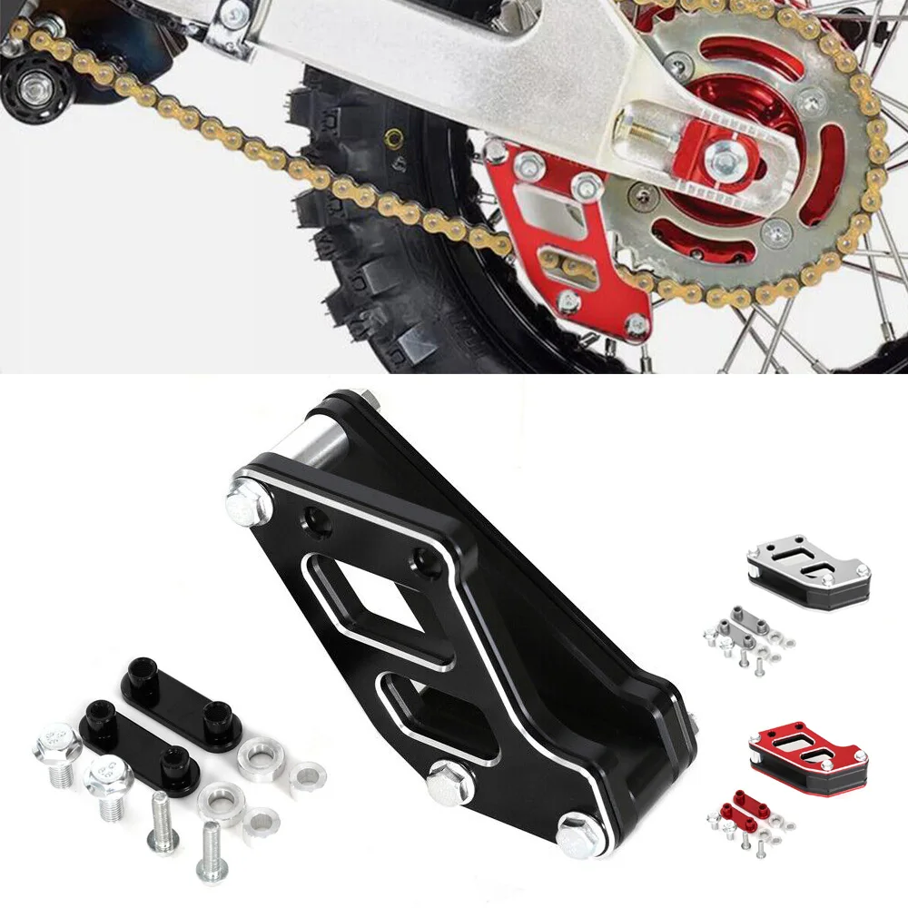 

Алюминий с ЧПУ, 3D резьба, задняя направляющая цепи, защитная крышка для HONDA CRF110F 2013-2024 CRF50F XR50R 2000-2003