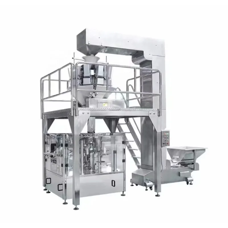 Multifunctional Automatic Vertical Wrapping Pouch Packaging Machine for Coffee Bags Powder Food with High-Speed Filling Sealing