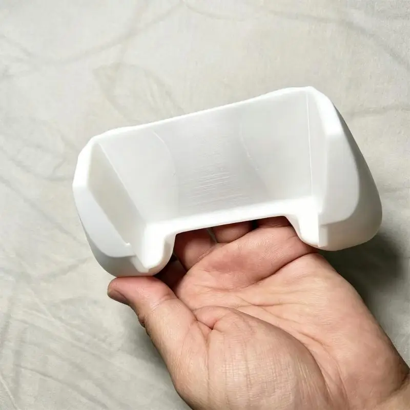 CORA Handheld Gaming Grip, Ergonomic Grip Case for Miyoo Mini Contoured Two-Handle Form with Side Supports and Open Front