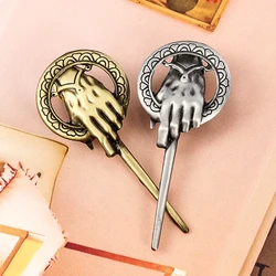 Hand of the King Brooch Movie Song Of Ice And Fire Punk Vintage Fashion High Quality Jewelry Clothing Accessories Men Women Gift