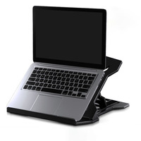 Laptop Stand Foldable Ergonomic Portable Height Adjustable Computer Rack for Desk Strong Load Bearing Capacity Stable Center