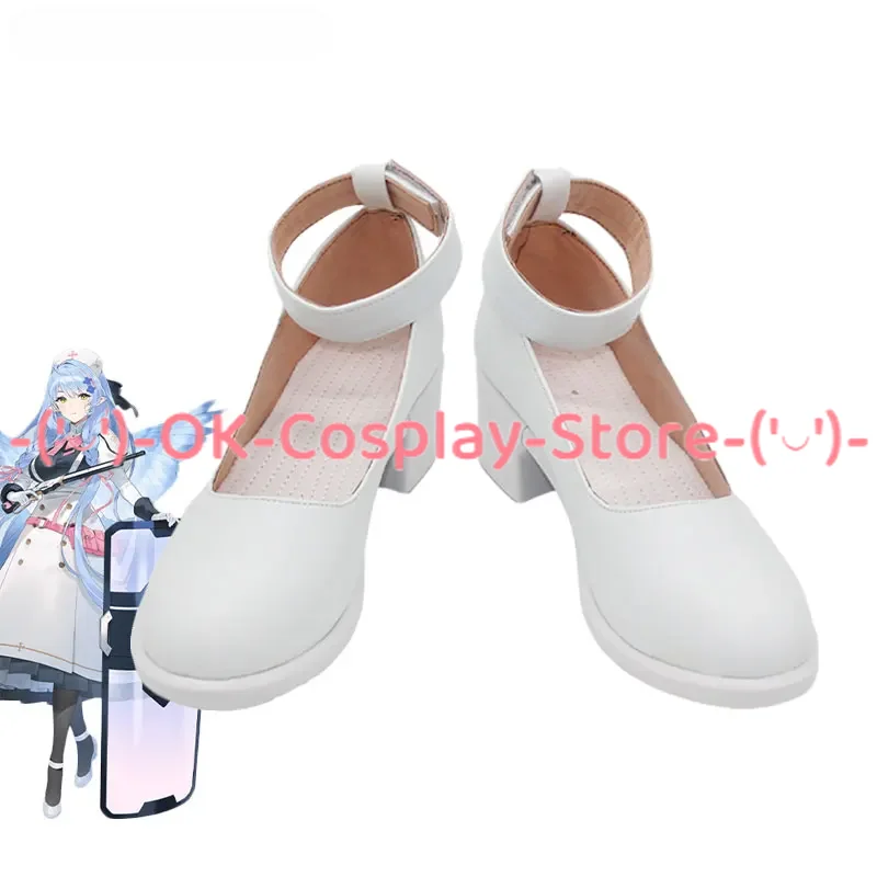 

Aoimori Mine Cosplay Shoes Game Blue Archive Cosplay Prop Halloween Carnival Boots PU Leather Shoes Custom Made