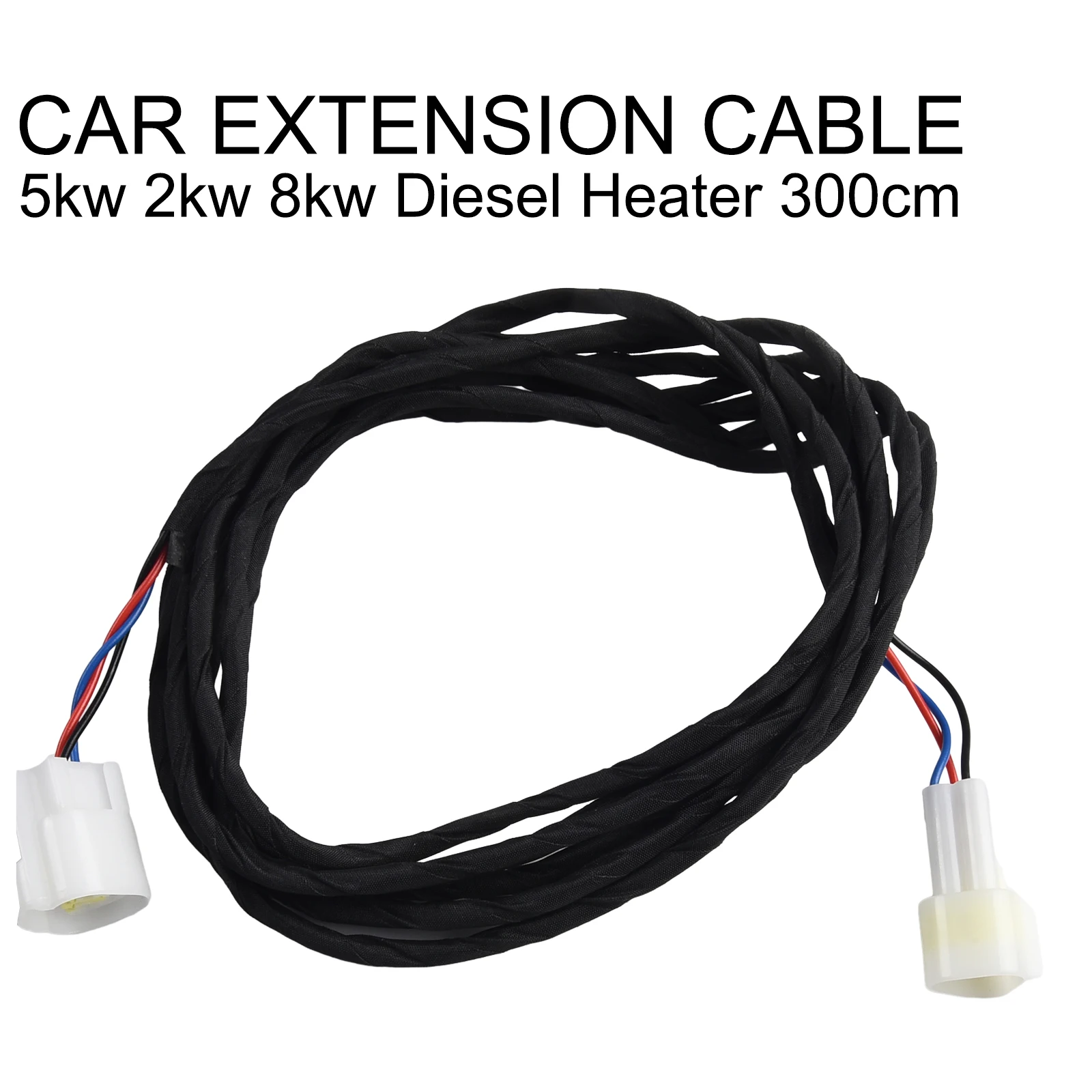 Long lasting 3 Meter Extension Cable for Diesel Heaters Perfect Fit for 2kw 5kw 8kw Models Reliable Performance