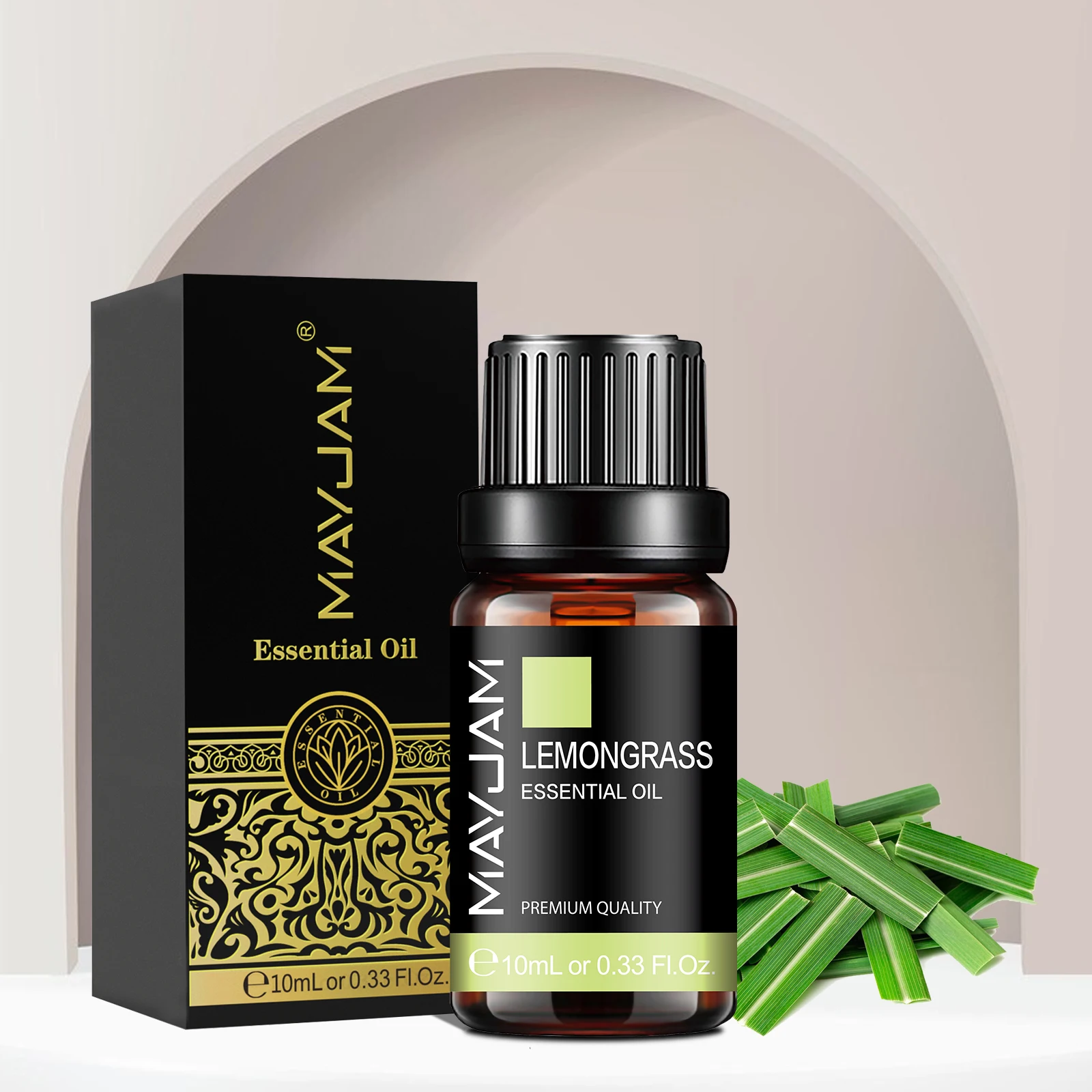 MAYJAM 3PCS/SET Vanilla Cedarwood Lemongrass Pure Essential Oils For Humidifier Diffuser Burner Making Soaps Candle DIY Perfume