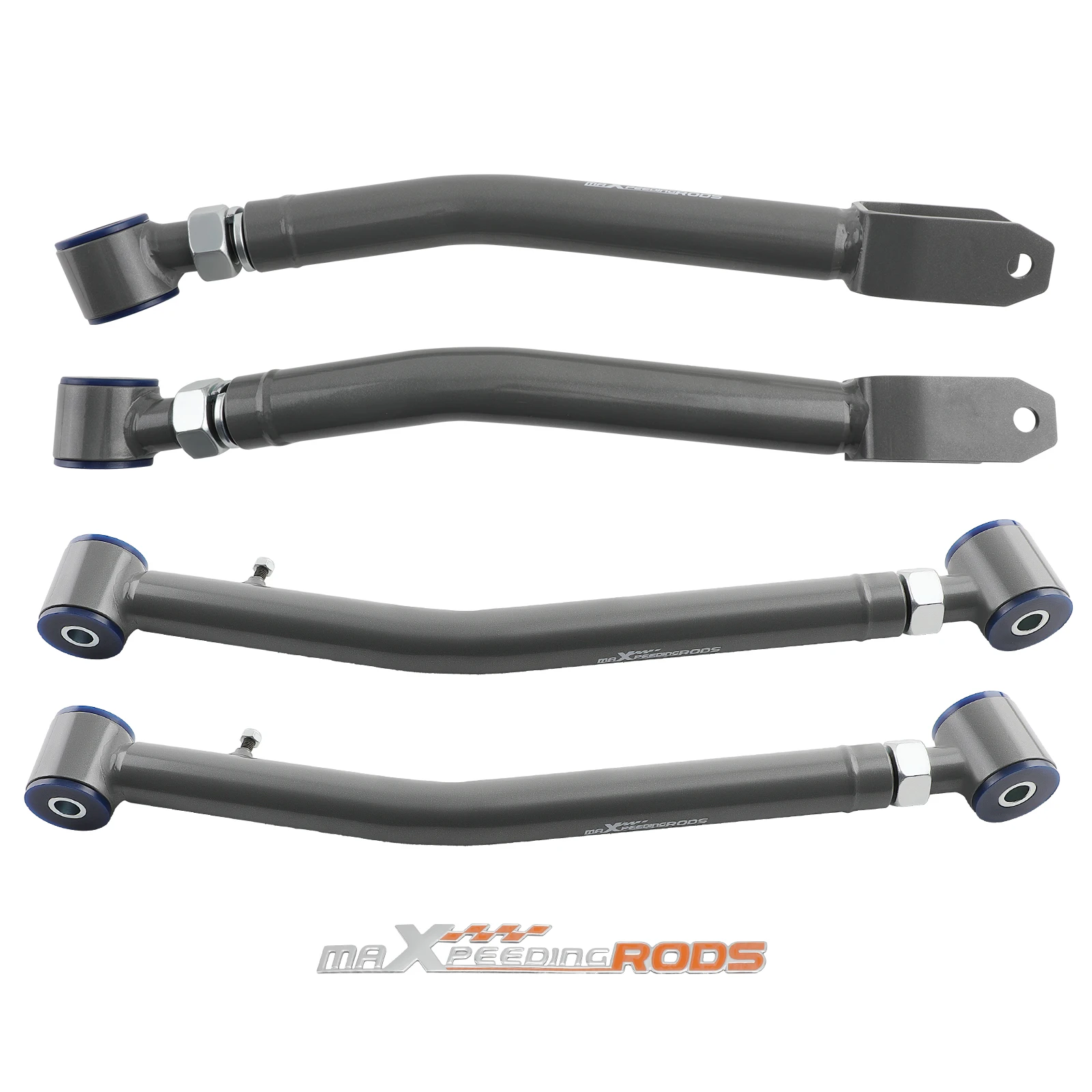 MaXpeedingrods Front Upper & Lower Adjustable Control Arms For Jeep Wrangler JL Gladiator JT 2020-present