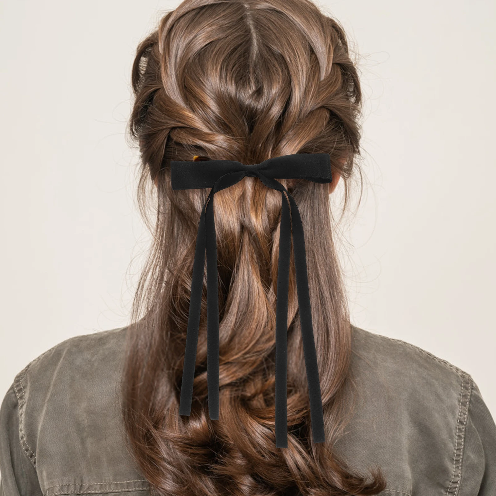

6Pcs Versatile Bow Hair Clips Elegant Hairpins for Women Stylish Hair Accessories Set