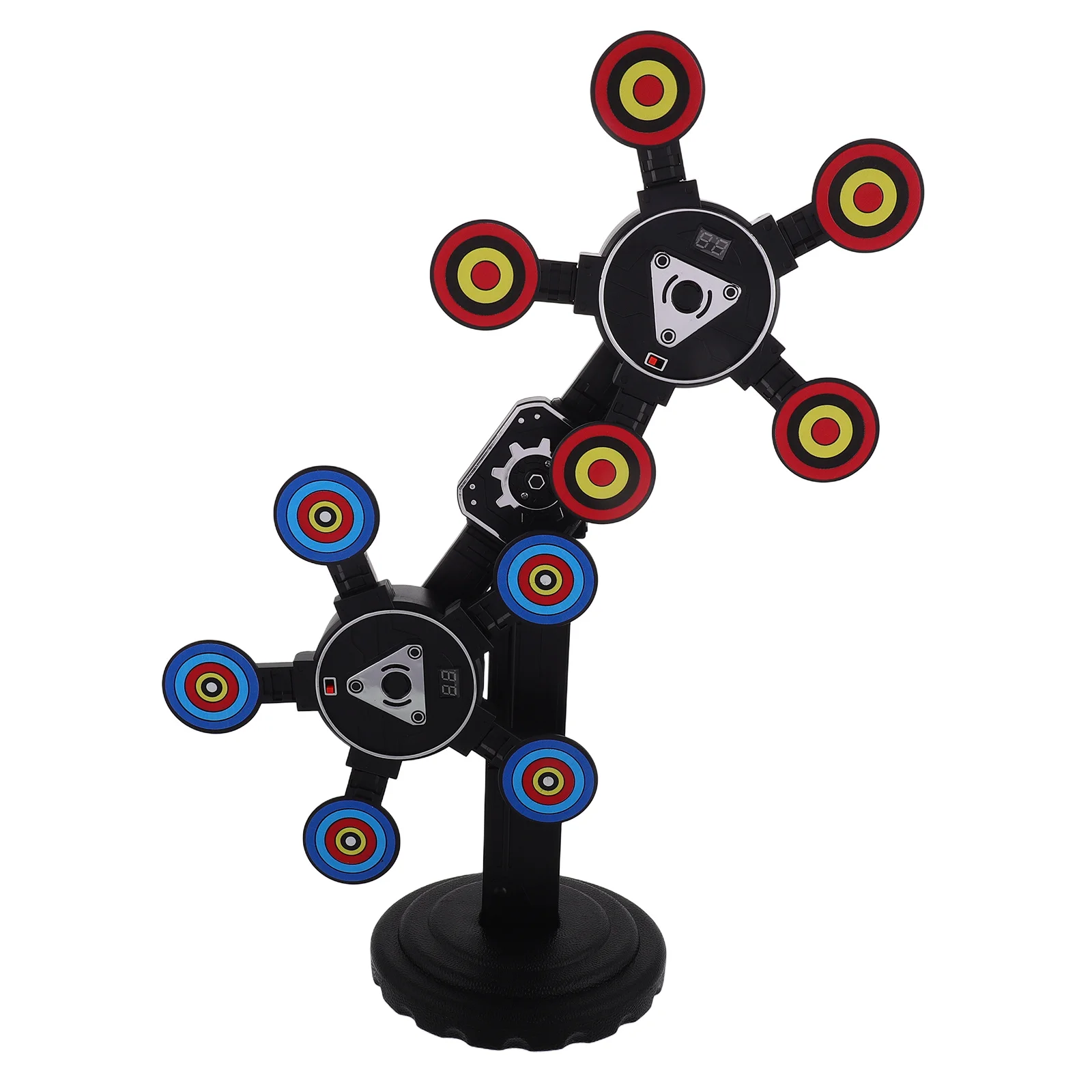 Alvo de pontuação eletrônica, reinicialização automática, jogo de tiro rotativo para crianças, interior, exterior, aniversário, presente de natal