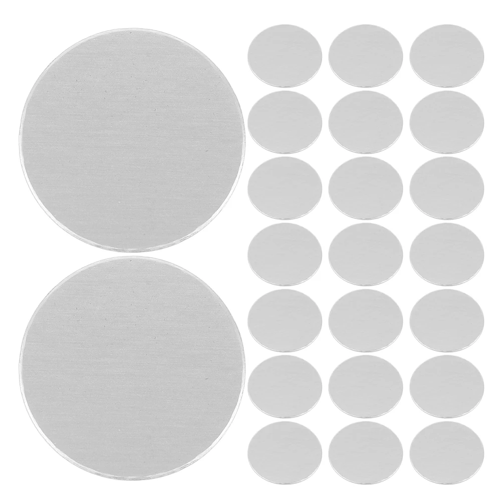 

300pcs Bottle Sealing Caps Aluminum Foil Liners for PE Plastic Bottles High Efficiency Seal Freshness Preservation Sealing Tape