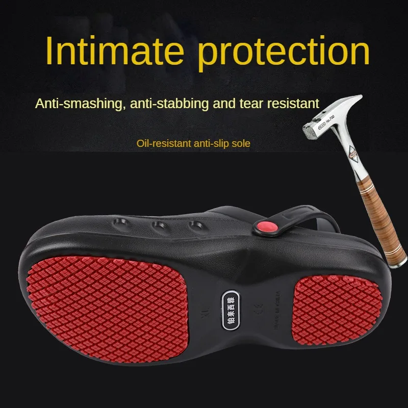 Anti Smashing Safety Shoes Labor Protection Shoes Chef Shoes Anti Slip Shoes Work Shoes Hotel Shoes Men's and Women's S083
