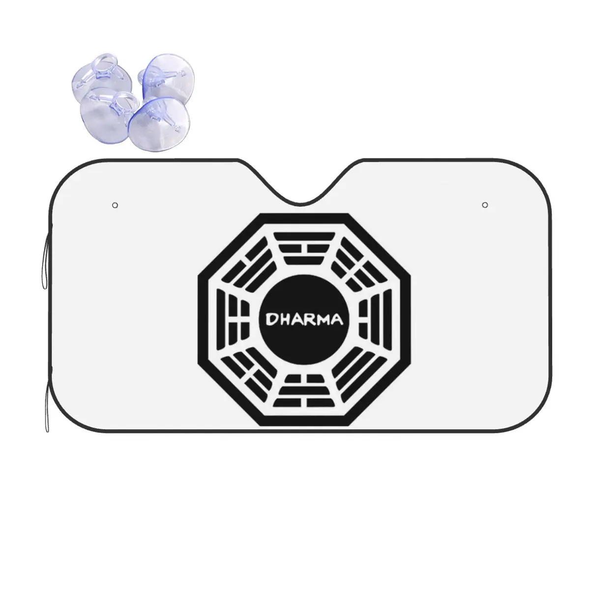 

Dharma Initiative Солнцезащитный козырек на лобовое стекло автомобиля, переднее лобовое стекло, солнцезащитный козырек, аксессуары, чехлы