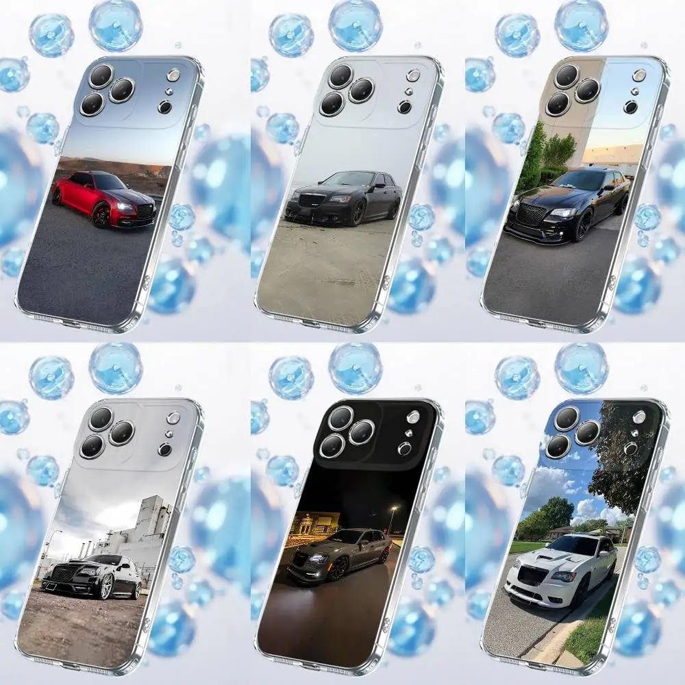 

Чехол для телефона Cool Car C-ChryslerES 300c для iPhone 17,16,15,14,13,12,11 Plus,Pro,Max,Plus,E,SE4,Air,Mini Transparent
