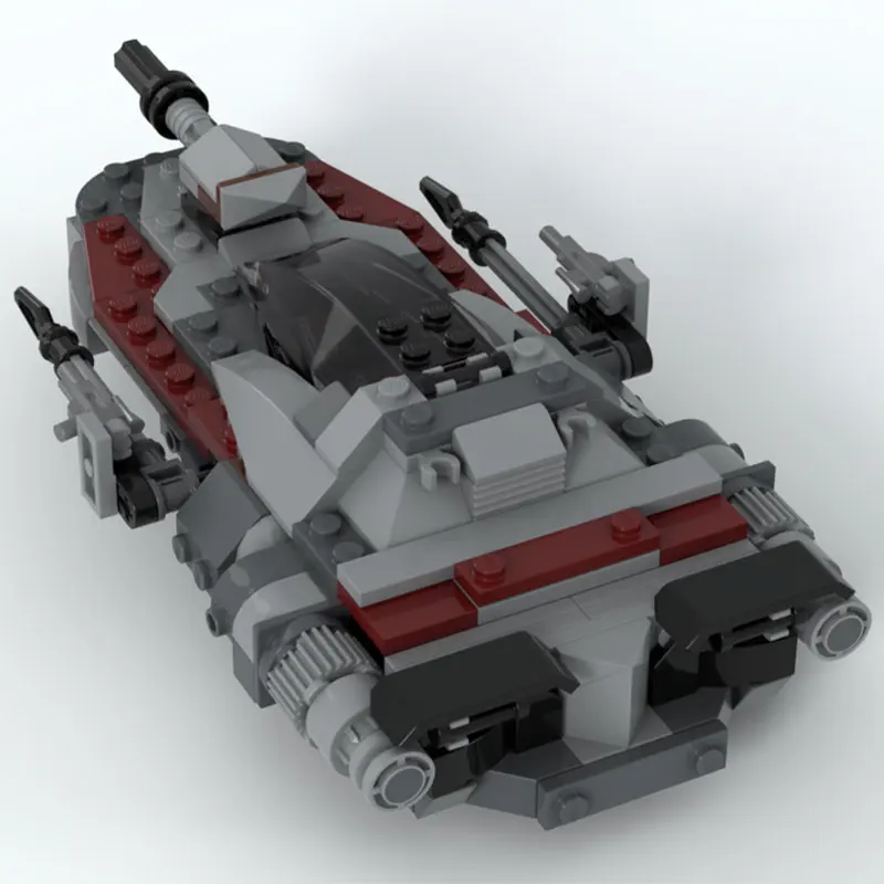 270 قطعة MOC- 211341   فيلم حرب الفضاء المتمردين القتالية بنة نموذج DIY التجمع الإبداعي لعب الأطفال هدية عيد ميلاد #6