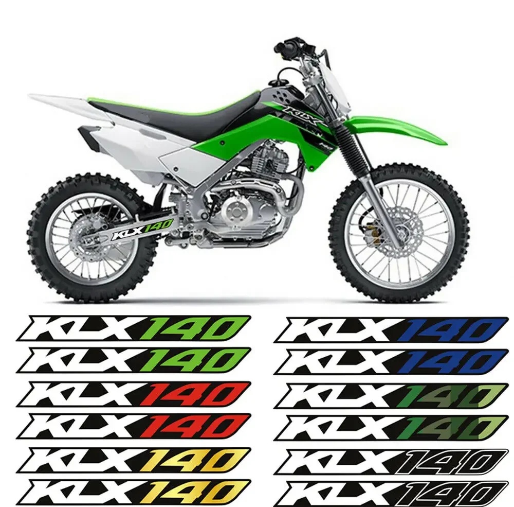 

For KAWASAKI KLX 140 140G 140L 140R 140RF/RL High Quality Motorcycle Wheel Decals Waterproof Reflective Stickers Rim Stripes