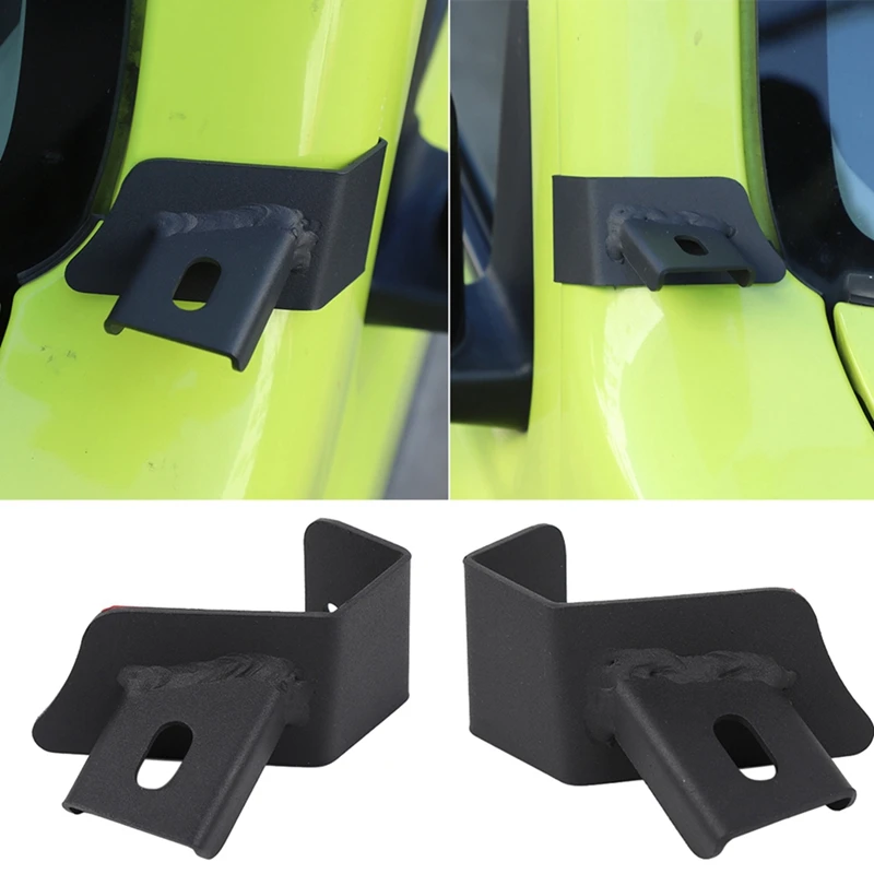 

2 Pcs A Pillar Work Light Bracket Car Work Light Accessories For Suzuki Jimny JB64 JB74 2019-2022