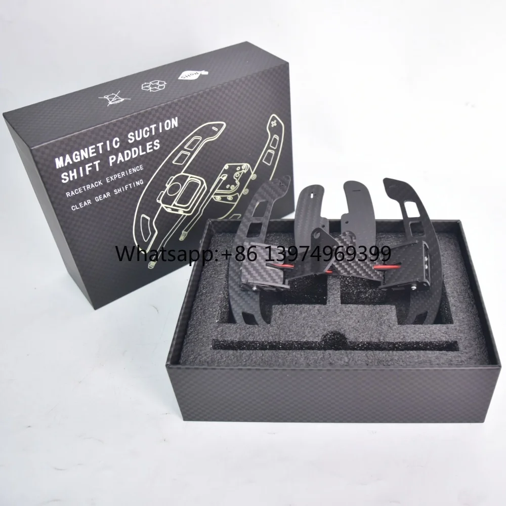 Newly Upgraded Carbon Fiber Magnetic Shift Paddles Enhance Driving Experience Suitable for Lexus NX ES IS GS LC LS RX LX