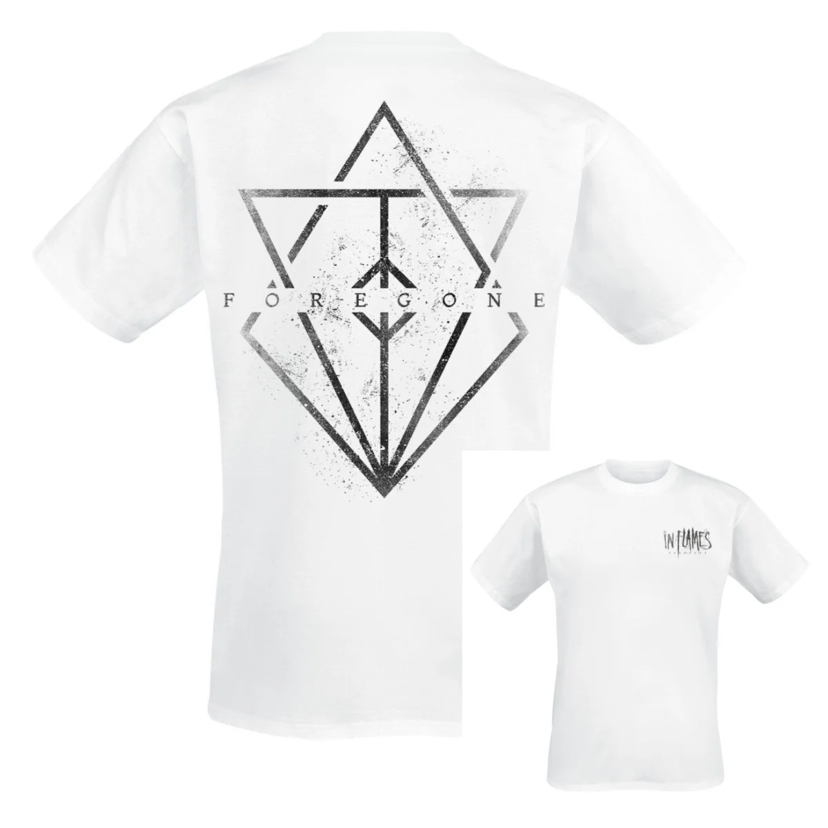 T-Shirt mit Totenkopf-Logo in Flammen für Männer und Frauen, Vintage-Metal-Rock-Band-Grafik-T-Shirt, 100 % Baumwolle, Sommer-Streetwear-Top – Detail 5