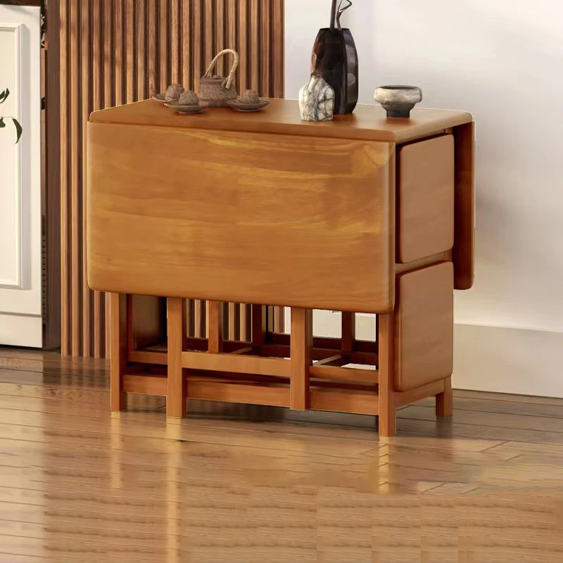 Dark Luxury Dining Tables Mid Century Vintage Retro Unique Dining Tables Classic Aesthetic Столы Обеденные Furniture For Home