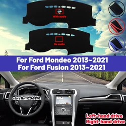 High Quality For Ford Fusion / Mondeo 2013~2021 Car Dashboard Cover Mat Sun Shade Avoid Light Pad Carpets Anti-UV 2018 2019 2020