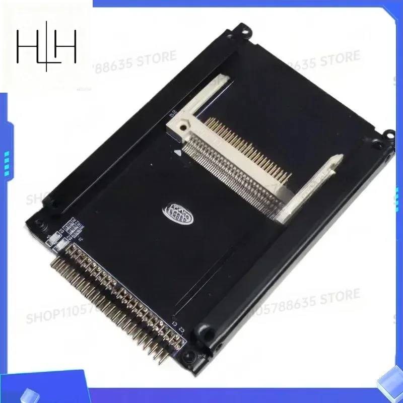 Dual CF Card to IDE Hard Disk Adapter 2.5 Inch 44 Pin IDE Replacement Bracket for Hard Drive Expansion
