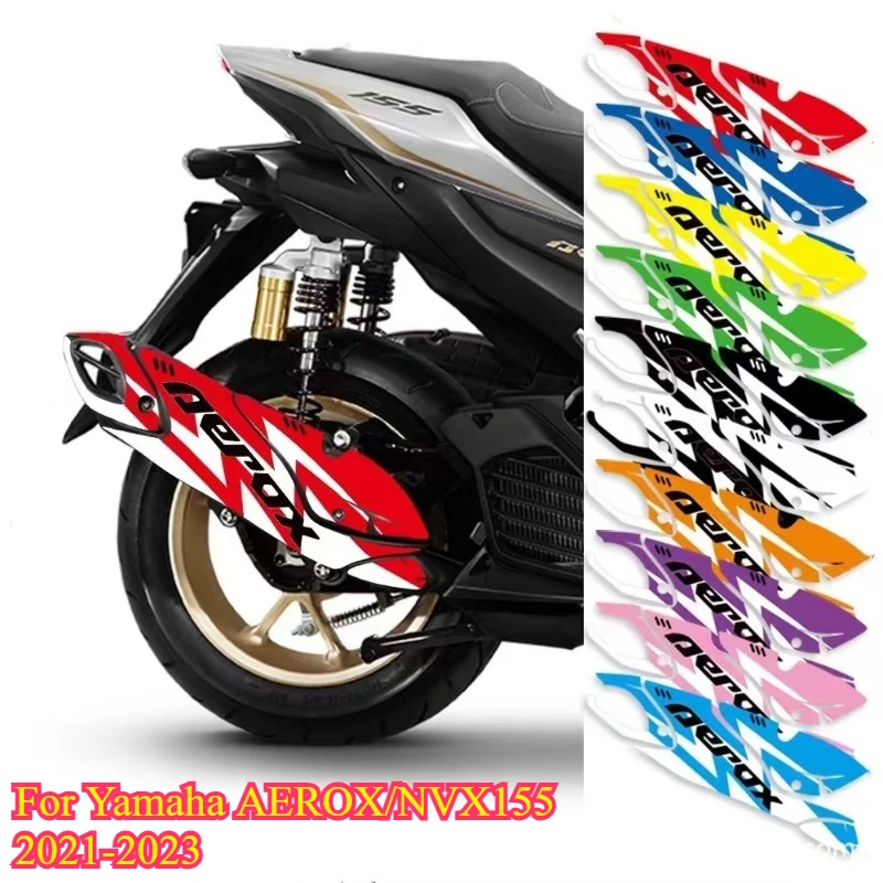 

Suitable for 21-23 Yamaha AEROX/NVX155 Exhaust Decal Motorcycle Modification with Anti Scald and Waterproof Stickers