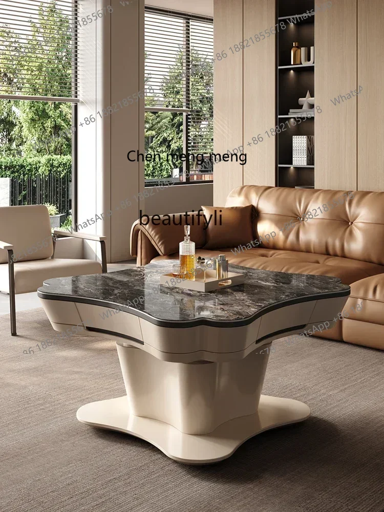 ss7486 Multifunctional lifting mahjong table Automatic living room Household electric mahjong dining table Integrated mahjong ma