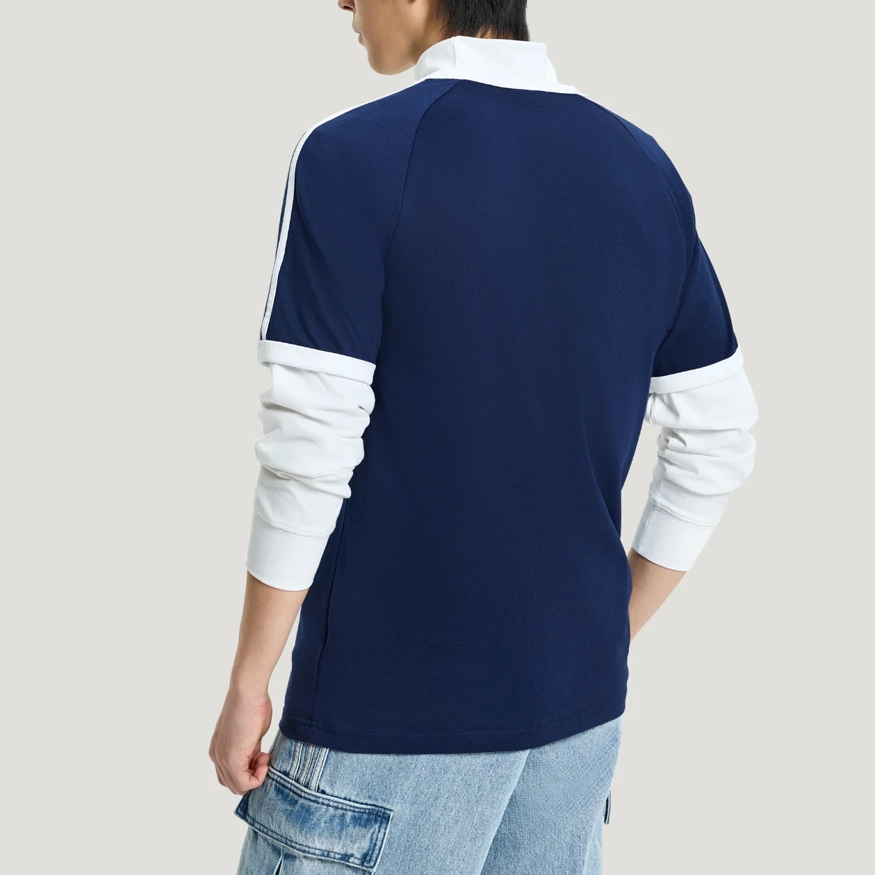Adidas Originals crew neck pullover, durable, comfy, versatile casual sports short-sleeve breathable T-shirt for men HZ9634
