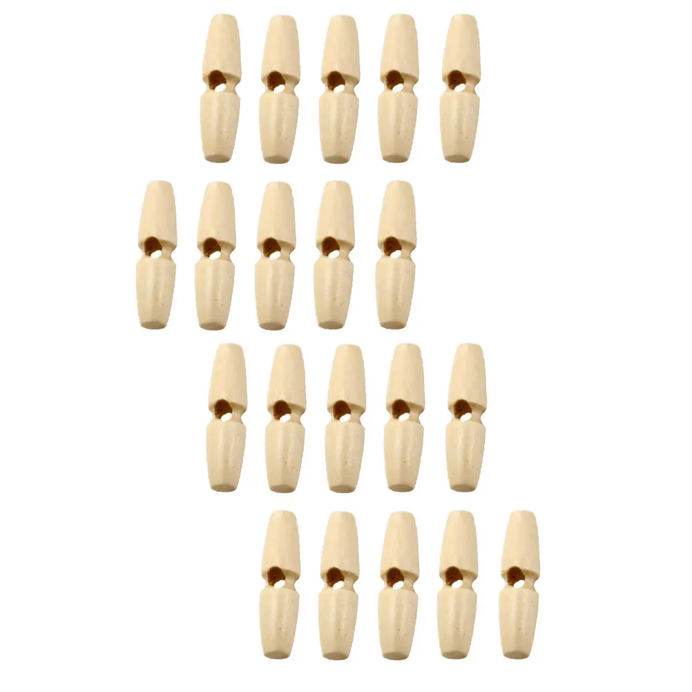 

20pcs Vintage Horn Natural Cowhide Decorative Buttons For Diy Sewing Craft Coat Sweater Jacket Replacement Sew-On Buttons