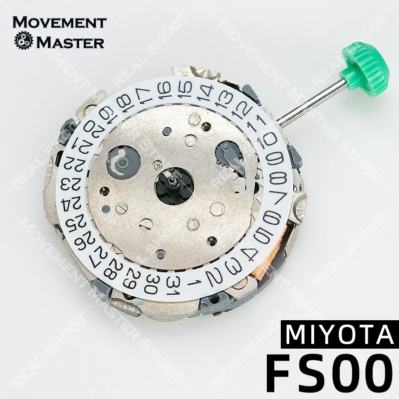 Часы MIYOTA FS00, оригинальный механизм, Япония, 6 стрелок, кварцевый механизм