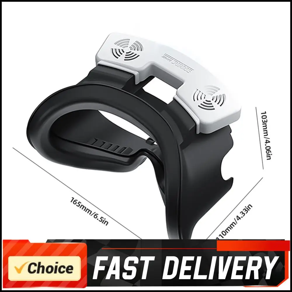 VR مروحة التبريد دوران الهواء تنفس مروحة التبريد غطاء الوجه 3 سرعات مع وسادة الوجه PU لسماعة ميتا كويست 3 VR #6