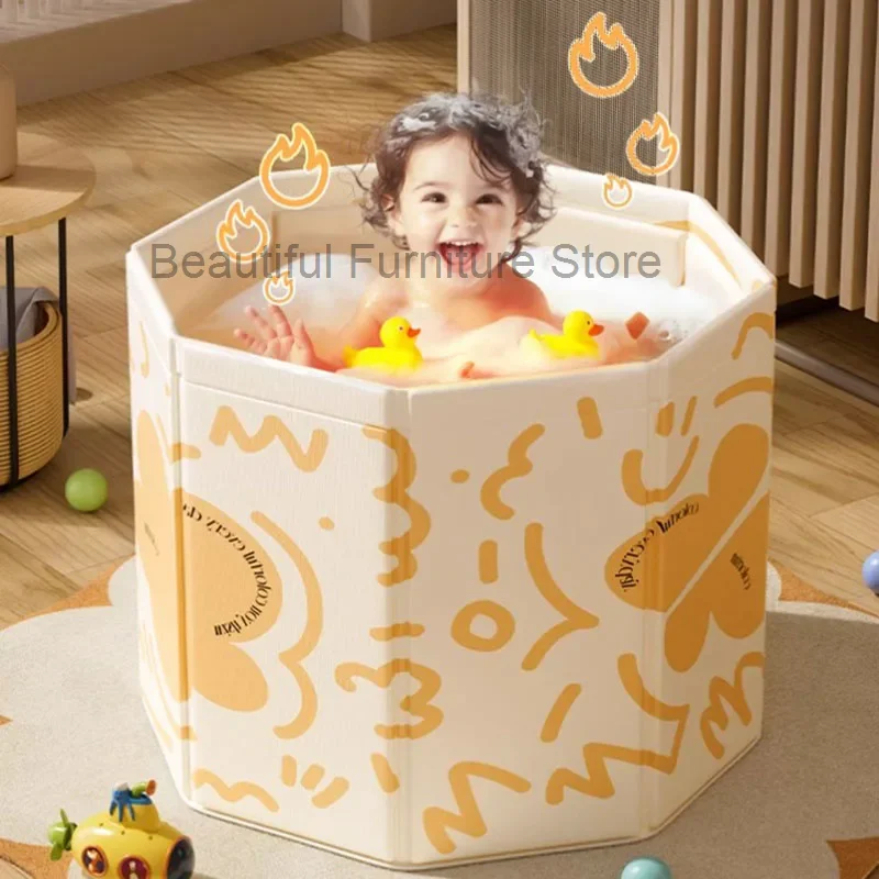 Kids Animals Bathtubs Slip Large Women Foot Bath Adults Bathtub Foldable Bathroom Baignoire Pliable Abulte Home Furniture