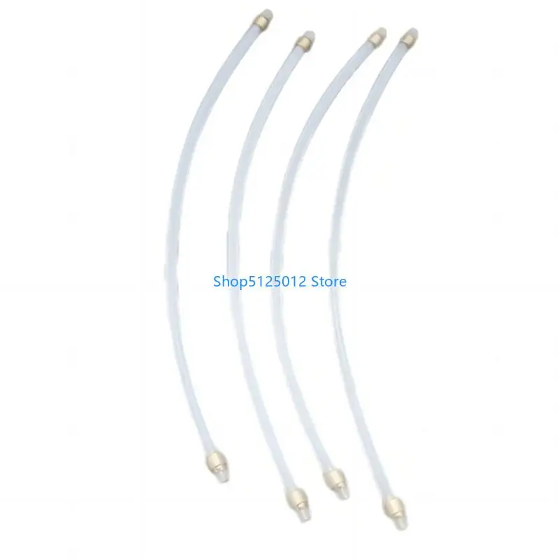 G8TC Practical Flexible Silicone Water Connection 240mm Long 4mm Outer Diameter Suitable for Coffee and Teas Appliances