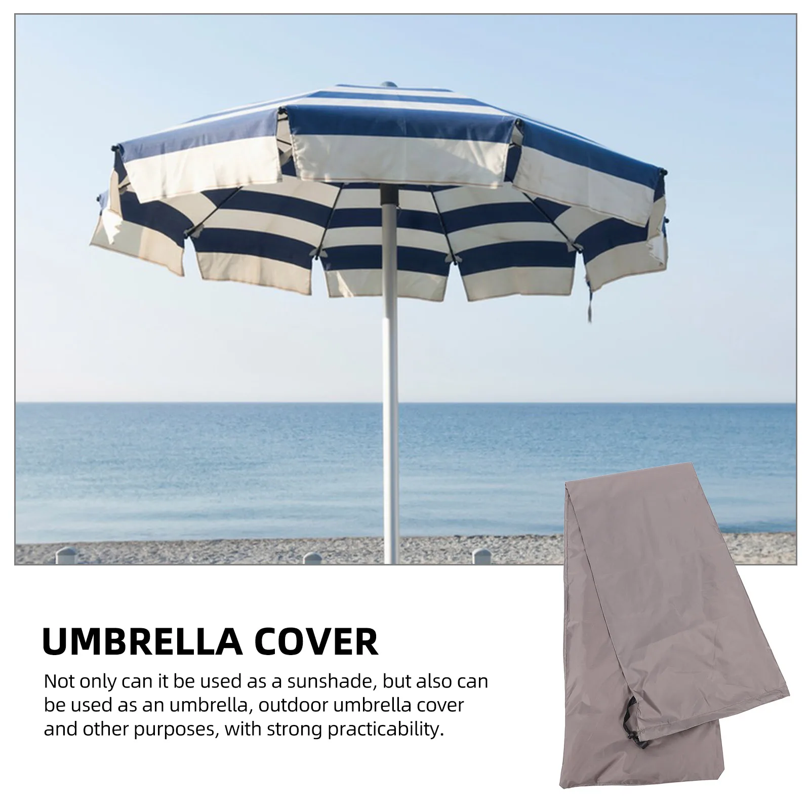 

Waterproof Umbrella Parasol Outdoor Patio Sunproof Protection Lightweight Breathing Covers