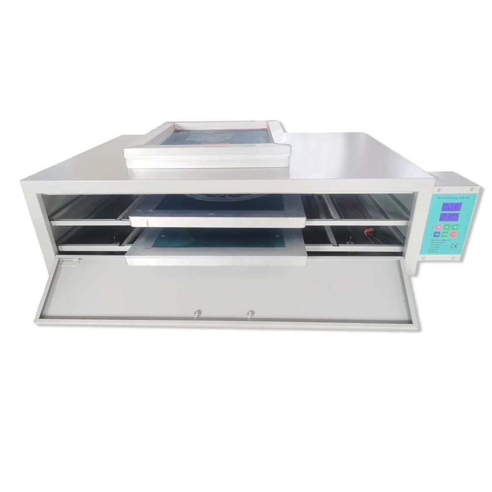 

US Stock 1500W 25in x 33in (840mm x 640mm) Screen Room Drying Cabinet 2 Layers Silk Screen Print Machine for Drying Screen Plate