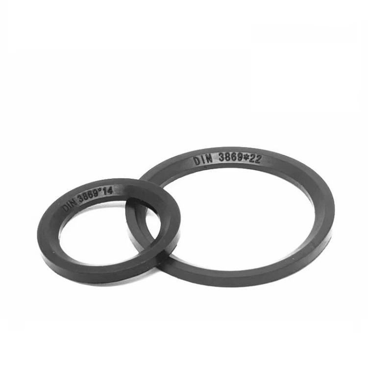 NBR ED Ring DIN3869 nitrile butadiene rubber NBR bevel washer for E-column end sealing ring fluid joint sealing ring