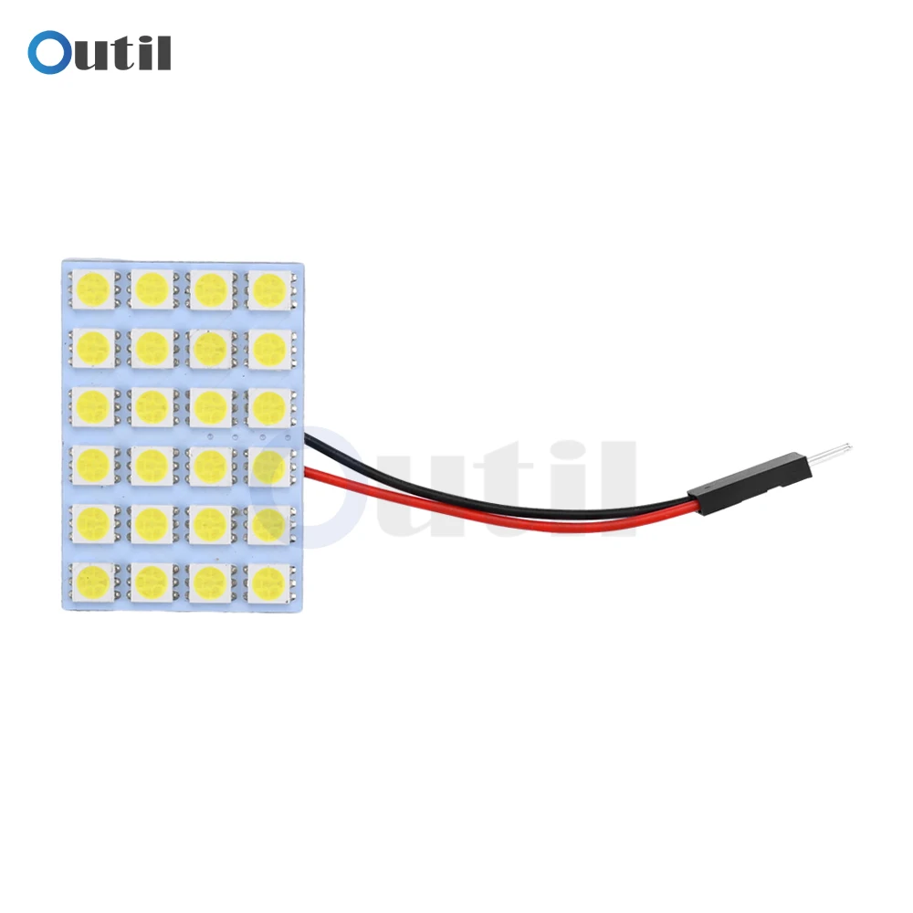 DC12V 5050 LED Reading Bulb LED Panel Dome Light for Car Interior Light Trunk Light Reading Light Side Door Light Step Light