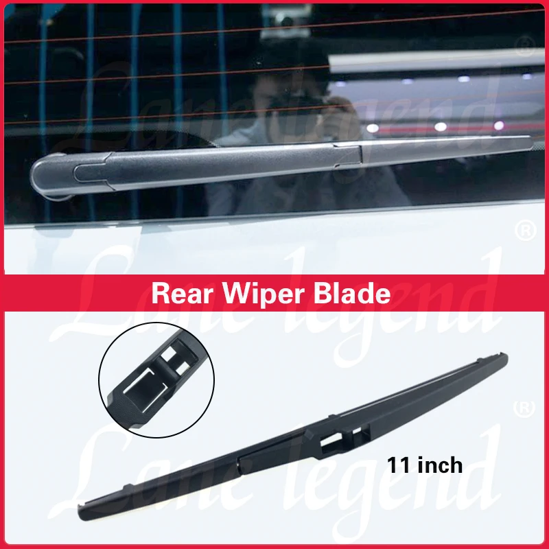 Wiper 11 "bilah Wiper belakang untuk Kia Soul EV MK2 2014 - 2019 kaca depan jendela belakang 2015 2016 2017 2018