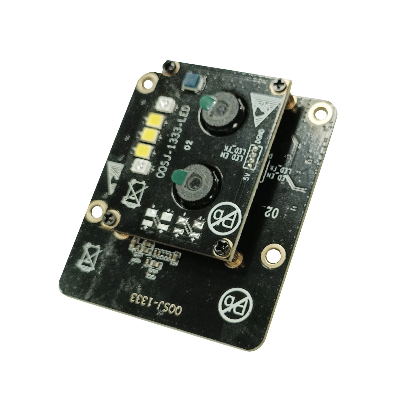 NEW 1080P Dual Lens USB Camera Module Low Light OV2710 WDR AR0230 RGB/B&W 2MP IR LED Infrared Camera for Face Recognition