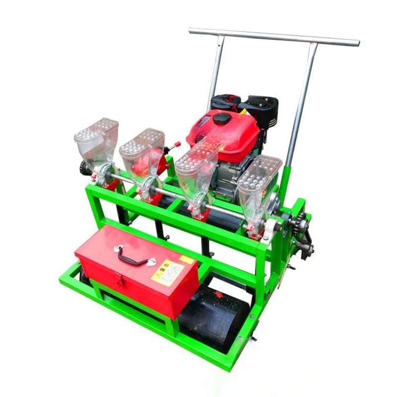 

Hand pushed vegetable planter Multifunctional vegetable small seed planter