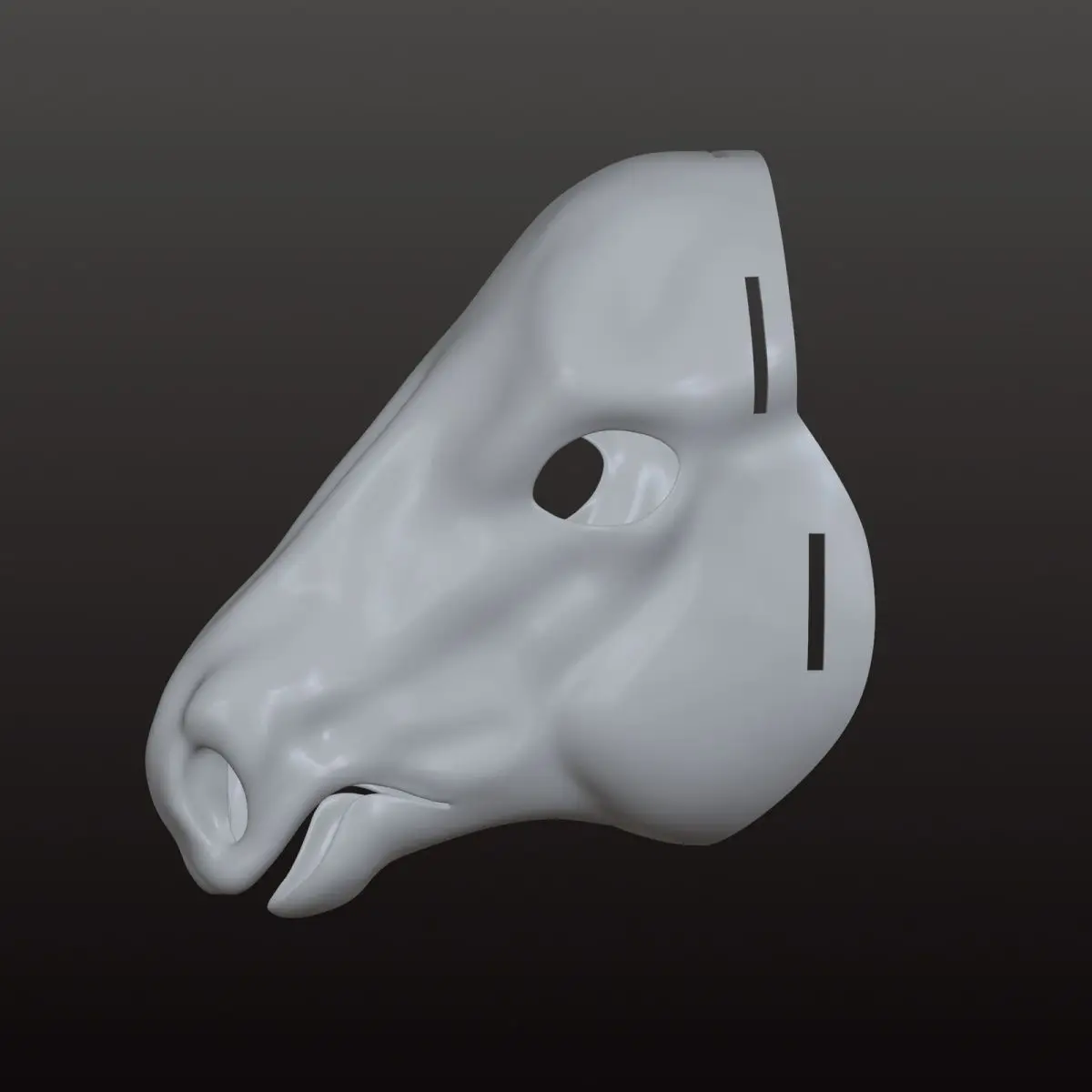 Base Mask Realistic Animal Skull Horse Skull Furry Realistic Head Shell Cosplay Accessories