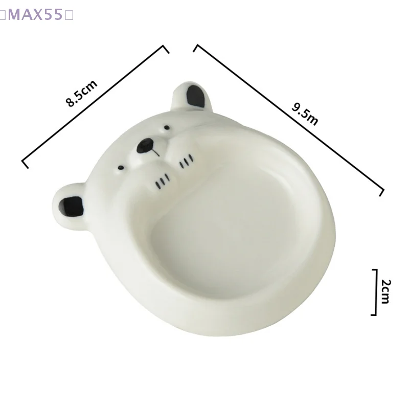 Plato de sabor pequeño de cerámica, plato de salsa para perros pequeños, plato pequeño de mantequilla, Mini cuenco para inmersión de salsa de soja y Sushi, 1 Uds.