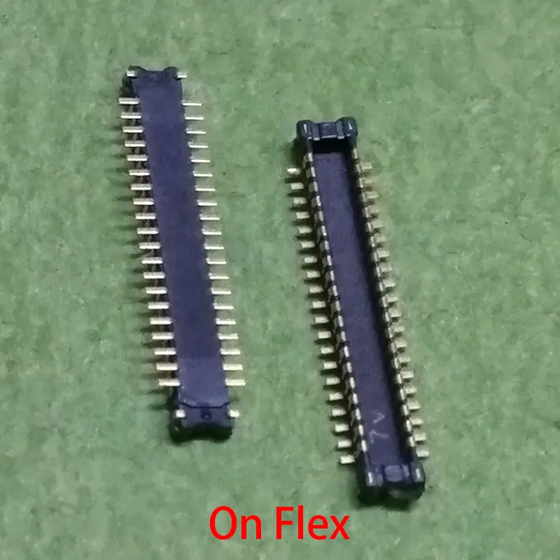 2Pcs 40Pin LCD Display Screen Flex FPC Connector On Board For Motorola Moto G7 Power XT1955/G7 Play XT1952/E4 XT1766 XT1765