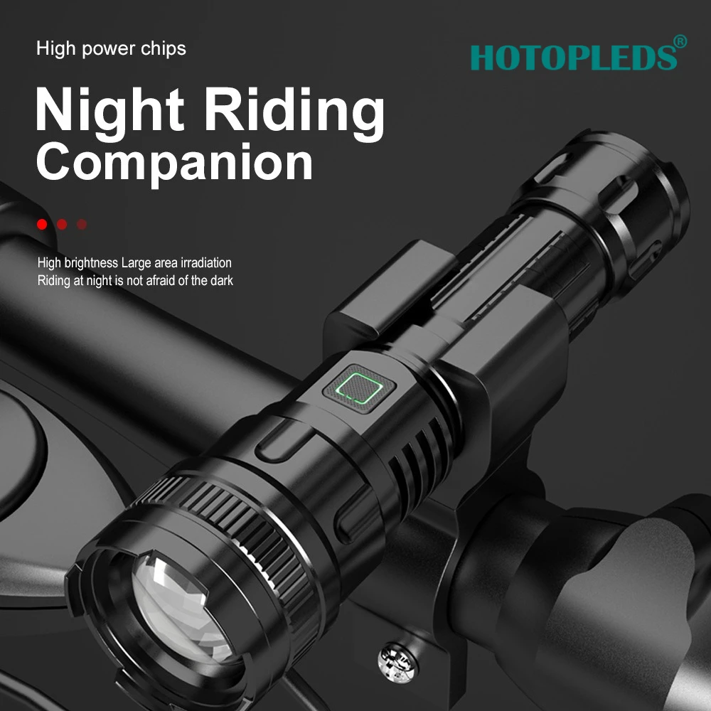 

Factory direct sales popular led strong light flashlight super bright charging outdoor zoom tactical mini flashlight