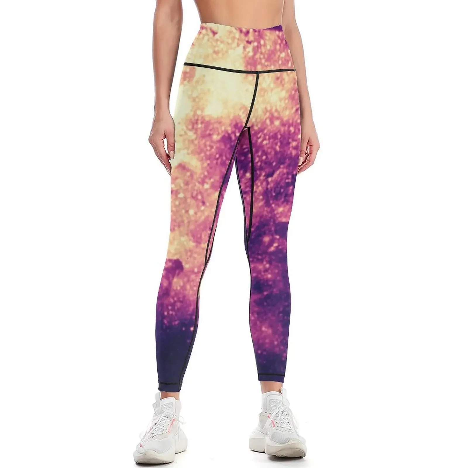 Natural Nebula Leggings workout shorts Women's sports joggers for Womens Leggings