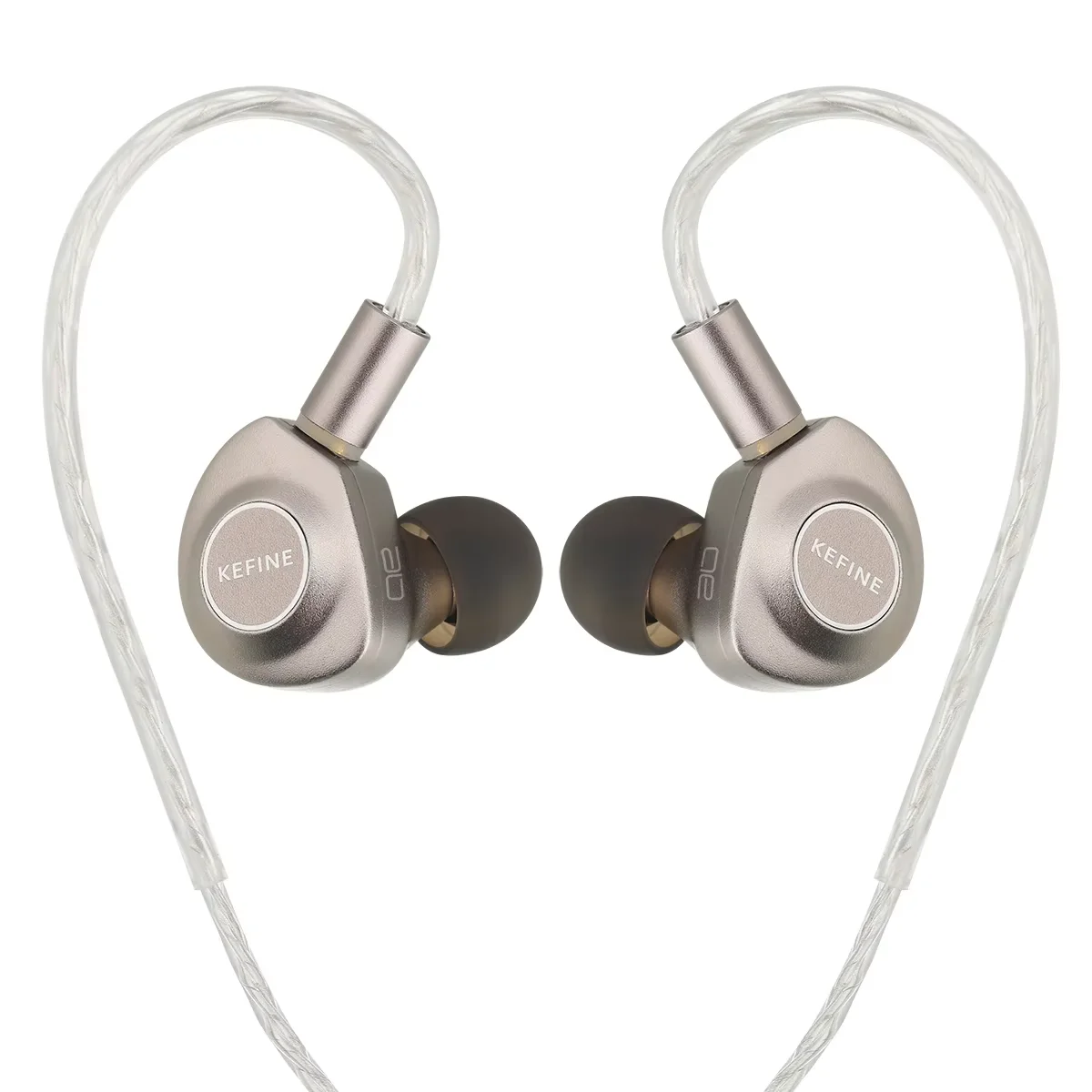 سماعة أذن Kefine X ANGELEARS Delci-AE مقاس 10 مم DLC + PU ذات غشاء ديناميكي IEMs Hi-Fi I n-ear مع نمطين ضبطين