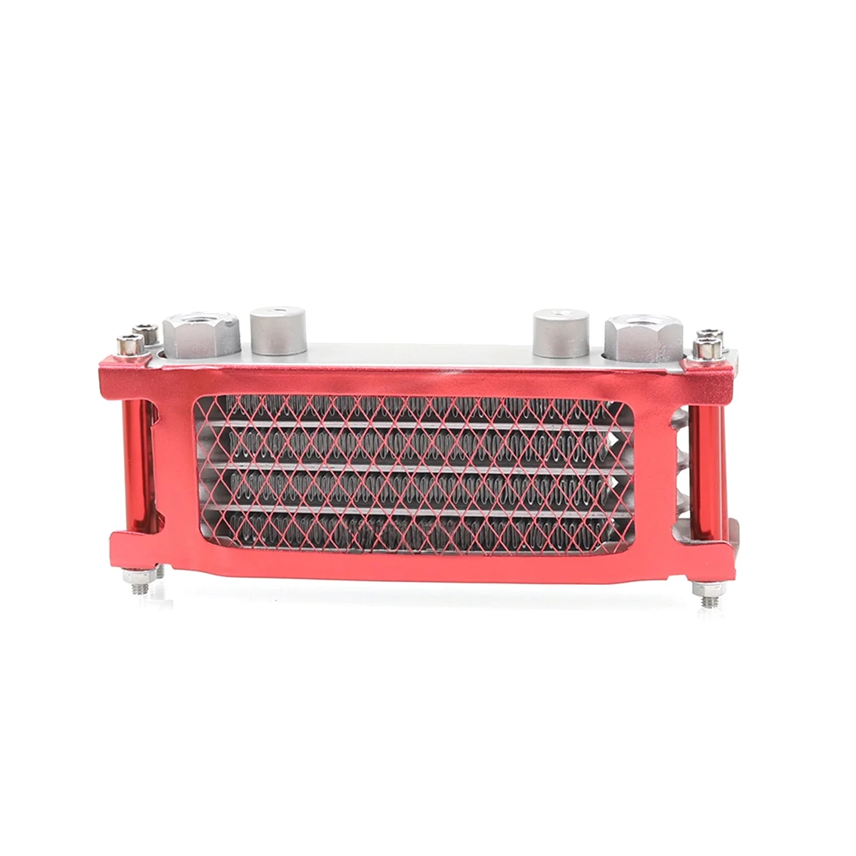 M10 Interface Radiator Aluminium Cooling System for 50-160Cc Motorcycle Dirt Pit Monkey Bike Red