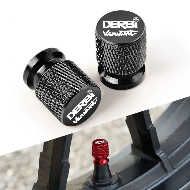 

2PCS For DERBI DERBI VARIANT SPORT R Motorcycle Accessories CNC Tire Valve Air Port Stem Cover Cap Plug