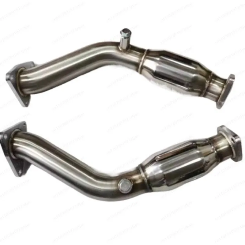 Exhaust Resonance Test Downpipe Compatible with 370Z Z33 G37 VQ37HR 07-08 High-Performance Exhaust Upgrade