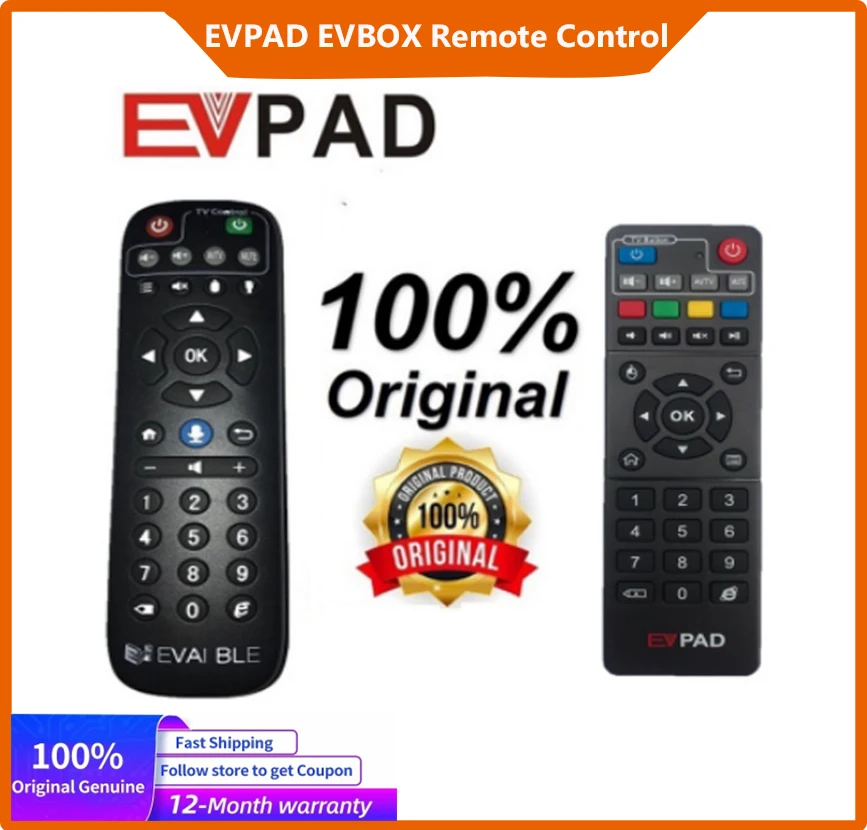 EVPAD / EPLAY/EVBOX hlas vzdálený ovládání pro EVPAD 3S / 3 / 3max /3plus / 2S / pro+ / plus / 5S / 5P / 5MAX/6S/6P/10S/10PEVBOX