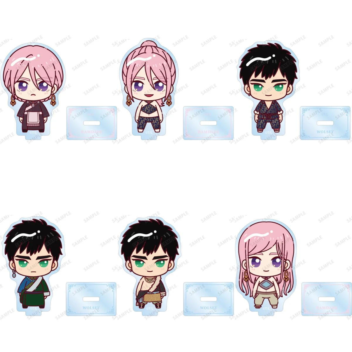 10CM Hot Anime lesbian marriage Acrylic Stand Model Keychain Characters Ornament Accessories Goods Gifts